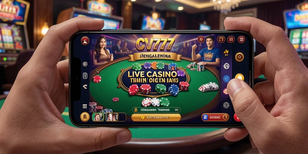 Gameplay seru dan interaktif di aplikasi Live Casino CV777.