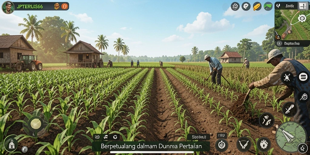 Gameplay seru di dunia pertanian yang memikat.