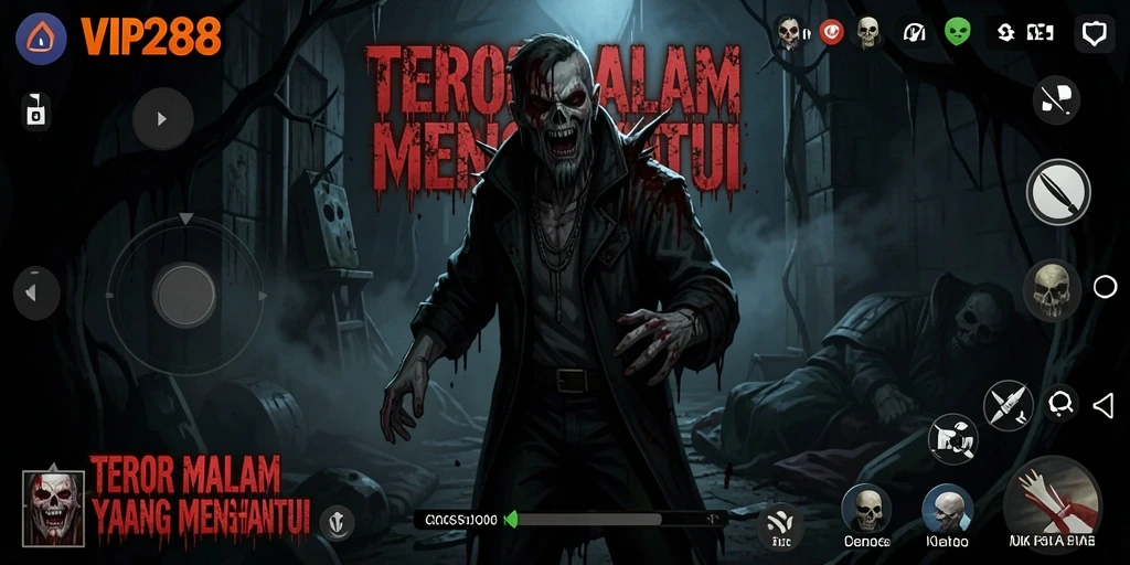 Tampak menyeramkan dari gameplay horor VIP288.